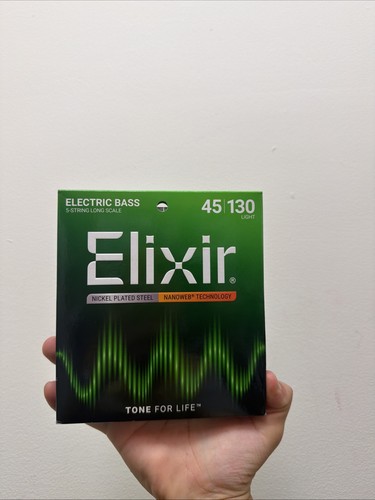 Elixir nanoweb nickel bass - nanoweb,
