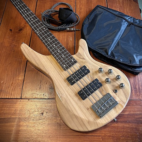 Natural string electric bass - 5-string,